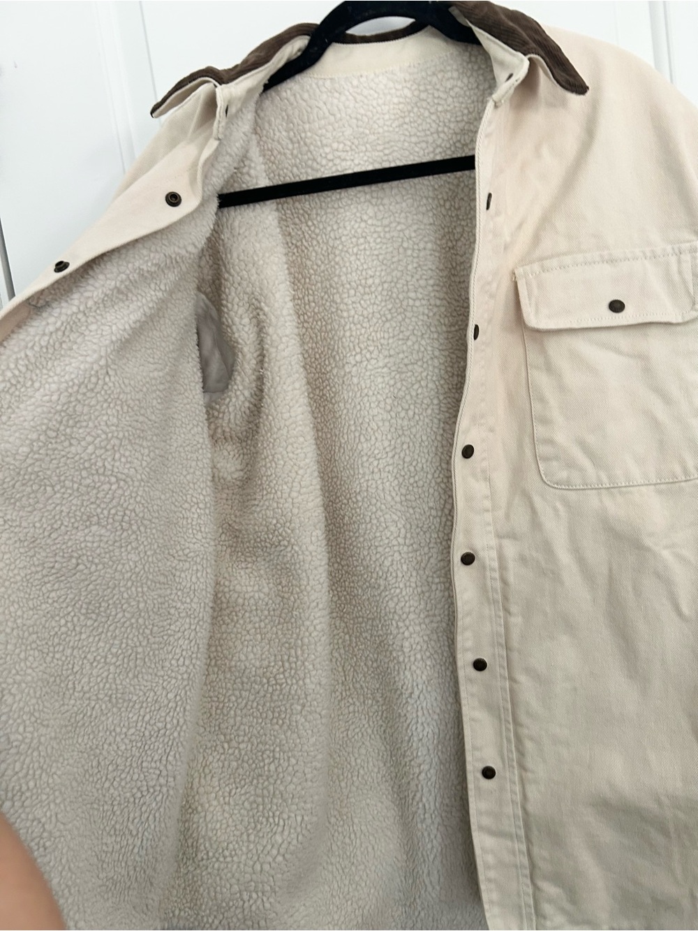 Brandy Melville John Galt Nancy Barn Jacket Chore Jacket Shacket - Picture 4 of 10